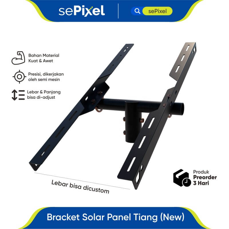 Bracket Solar Panel Tiang